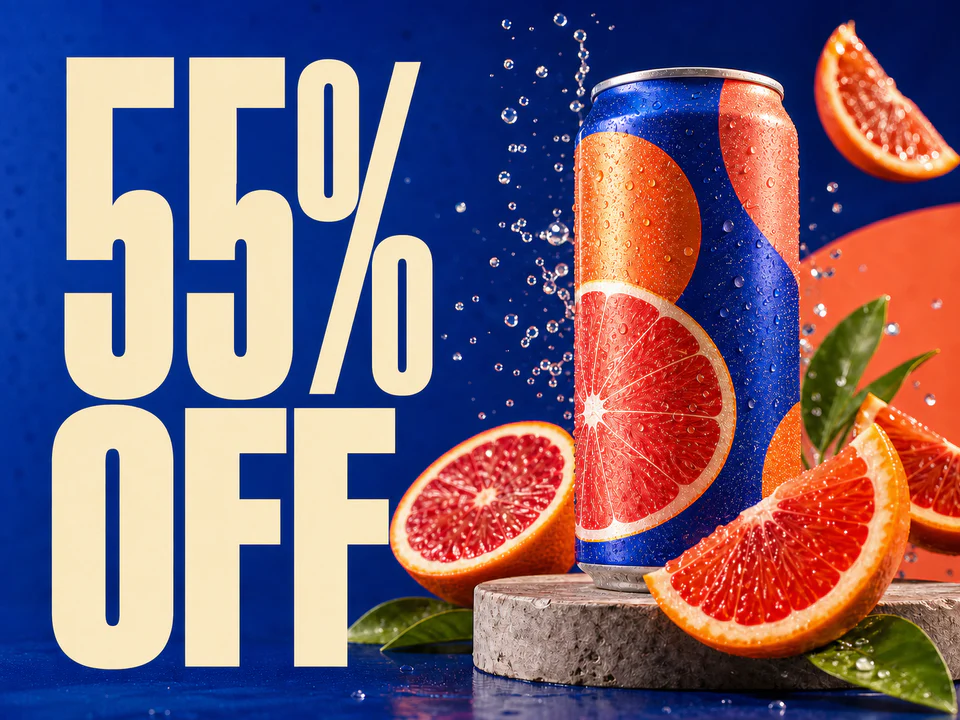 Edited image: 55% OFF