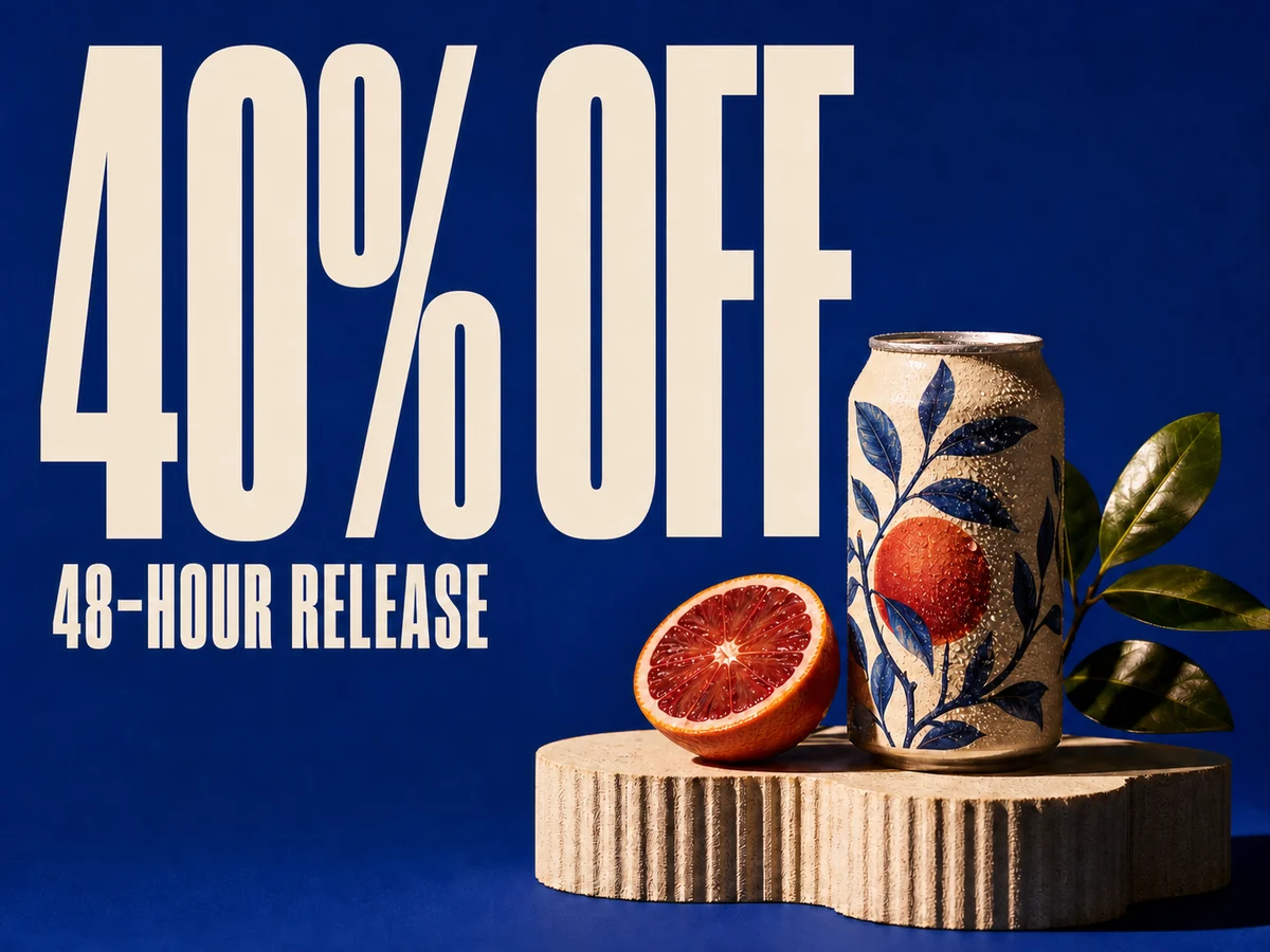 Edited image: 40% OFF